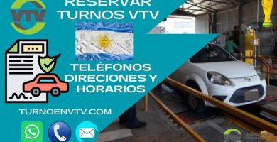 VTV en Morón, Reserva Turno Aquí, Argentina